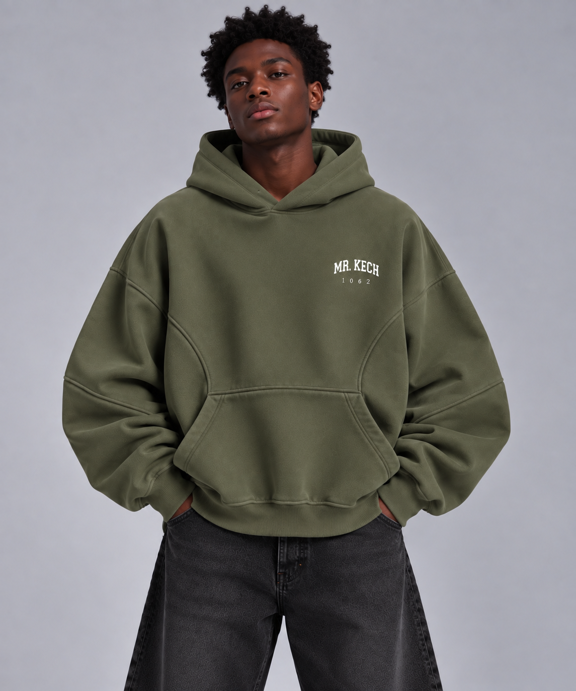 HOODIE FROM MR. KECH — Kaki / Olive